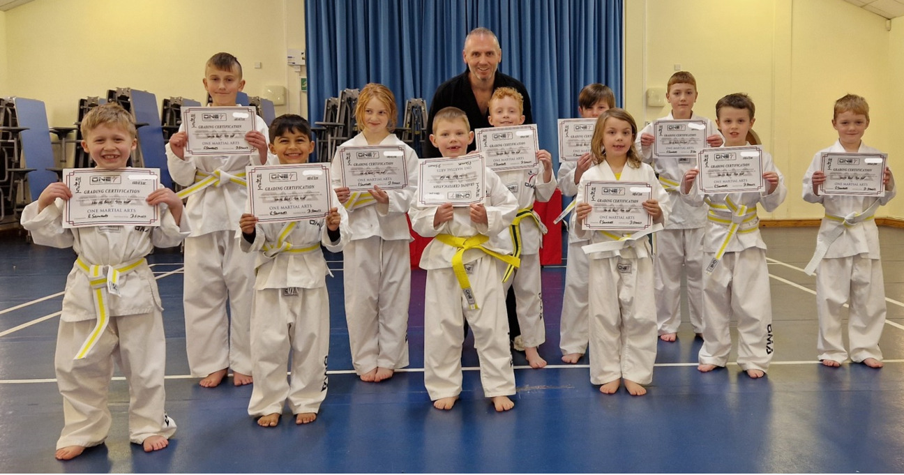 Our junior taekwondo class